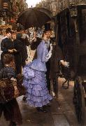 James Tissot La Demoiselle D'Honneur (The Bridesmaid) (nn01) oil painting artist